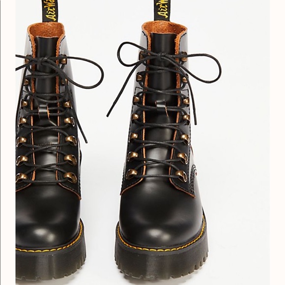 Dr. Martens Leona Platform Ankle Boot - Picture 8 of 8